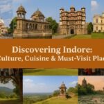 A featured collage image showing Indore's iconic attractions including palaces, temples, street food, and scenic views